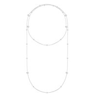 Collana Salvini Donna I Segni in Oro bianco Diamante 0.01 Ct 20087440 - 20087440